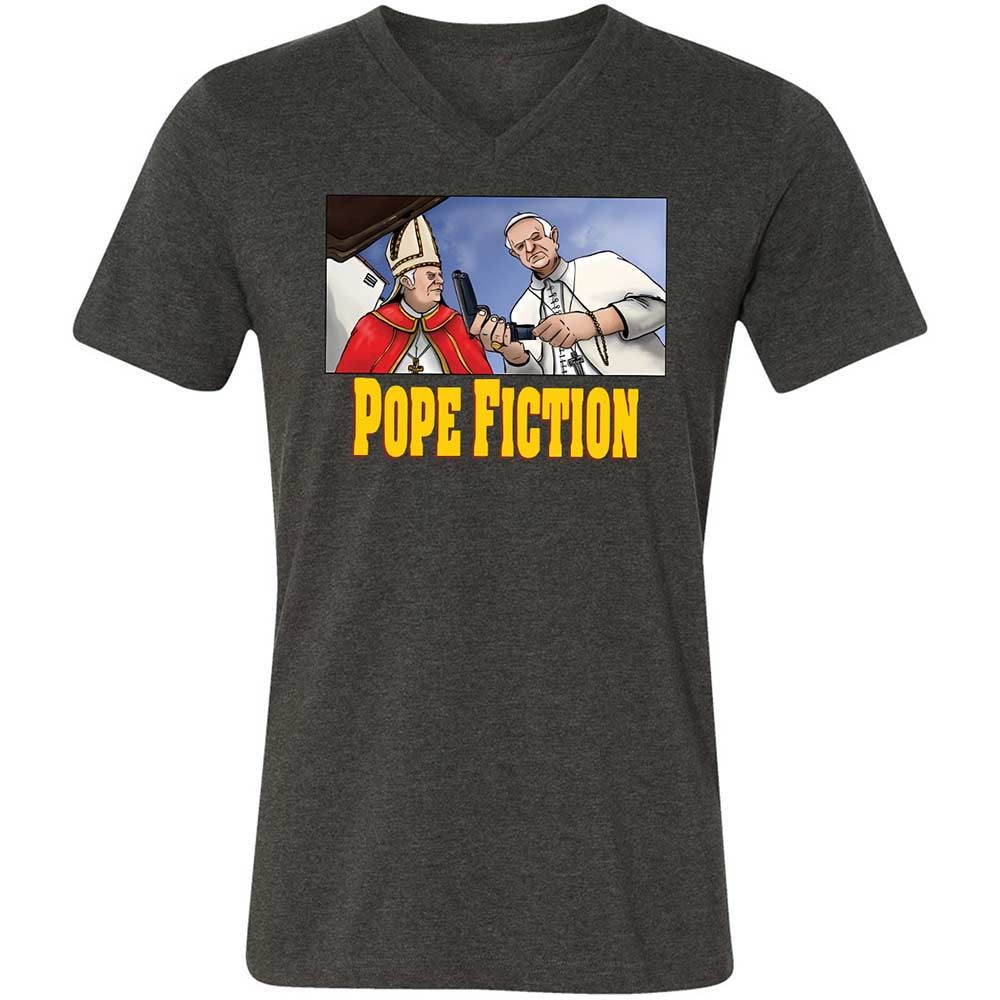 Pope Fiction - Dark Grey Heather - 8