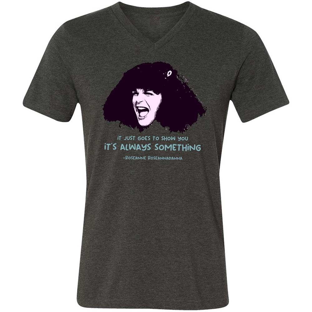 Unisex V-Neck T-Shirt - 653JM92J - Dark Grey Heather - 8