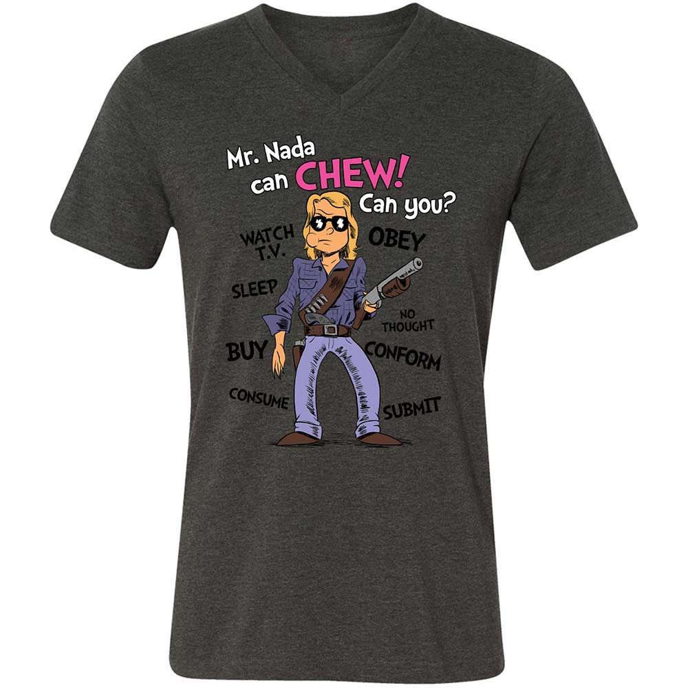 I have come here to chew bubblegum and kick ass - Dark Grey Heather - 8
