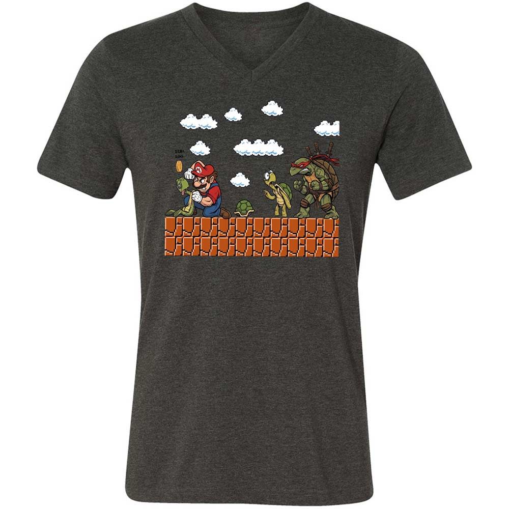 Turtle Trouble - Dark Grey Heather - 8