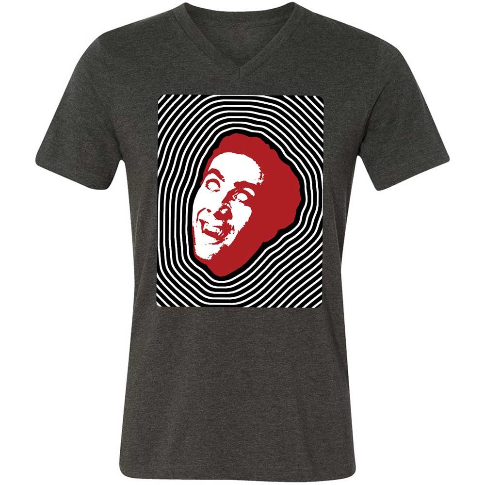 Psychedelic Nicolas Cage - Dark Grey Heather - 8