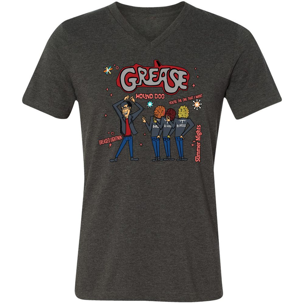 Grease Musical - Dark Grey Heather - 8