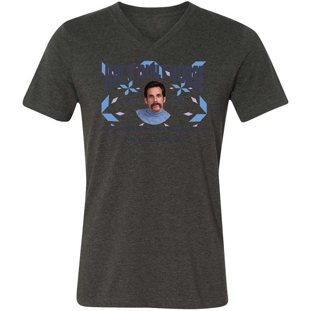 Unisex V-Neck T-Shirt - 36S9GH1R - Dark Grey Heather - 8