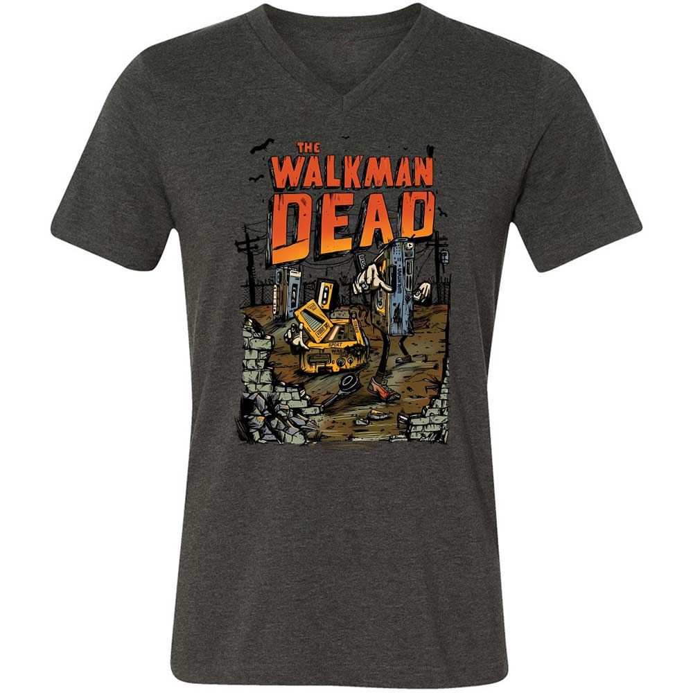 The Walkman Dead - Dark Grey Heather - 8