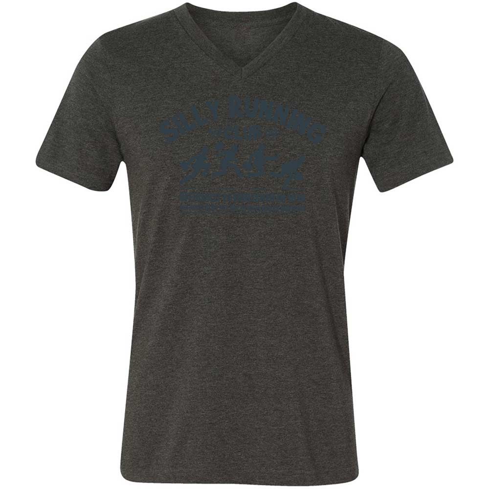 Unisex V-Neck T-Shirt - XC7GA3U8 - Dark Grey Heather - 8