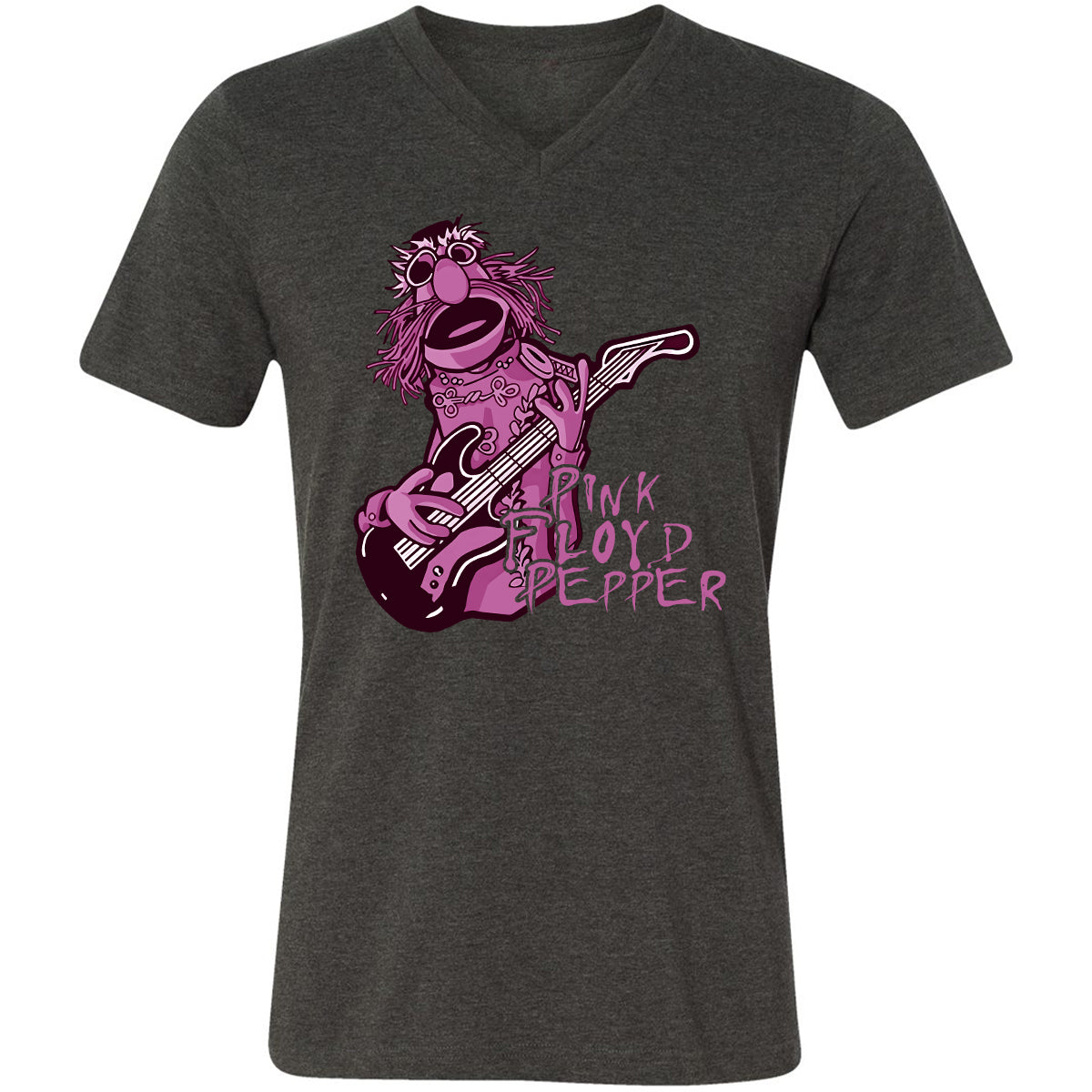 Pink Pepper - Dark Grey Heather - 8