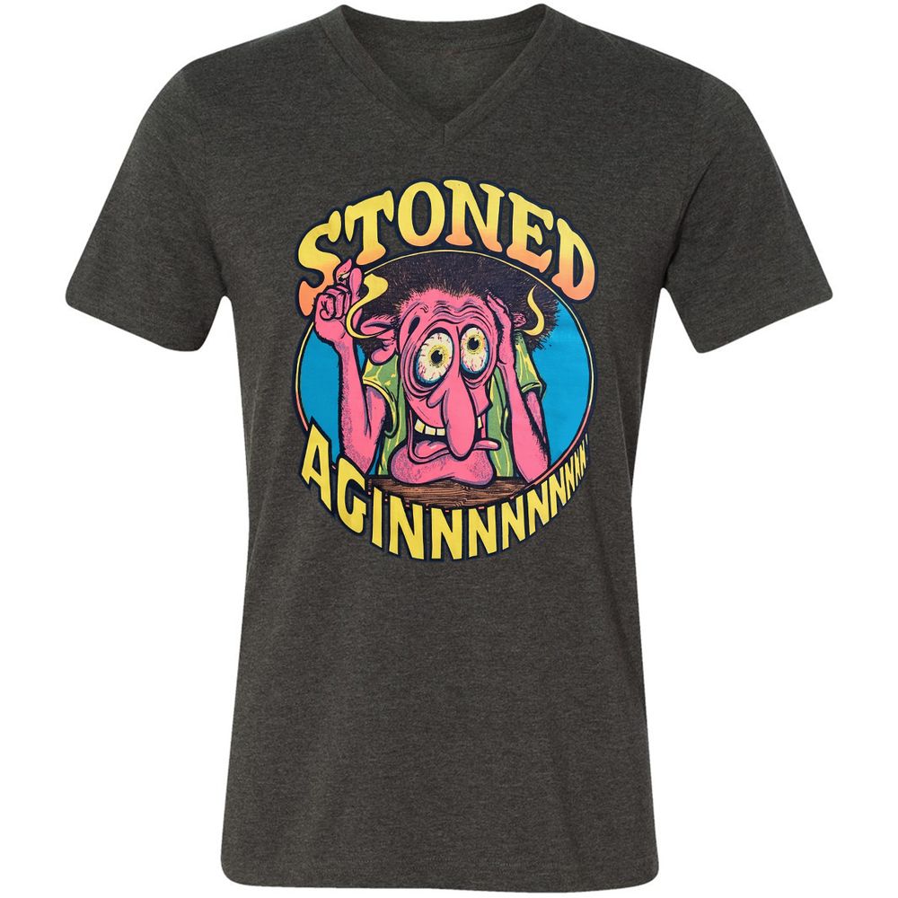 Stoned - Dark Grey Heather - 8