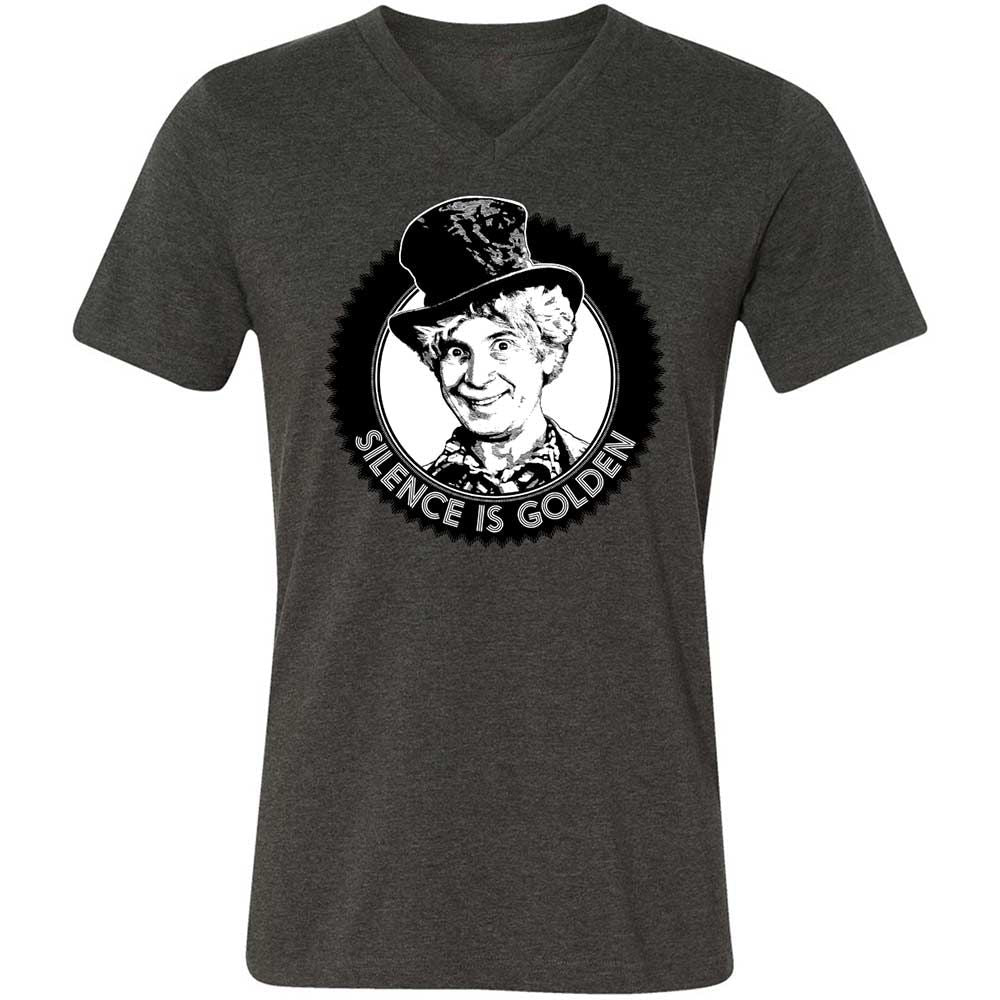 Unisex V-Neck T-Shirt - MZAHK3RB - Dark Grey Heather - 8