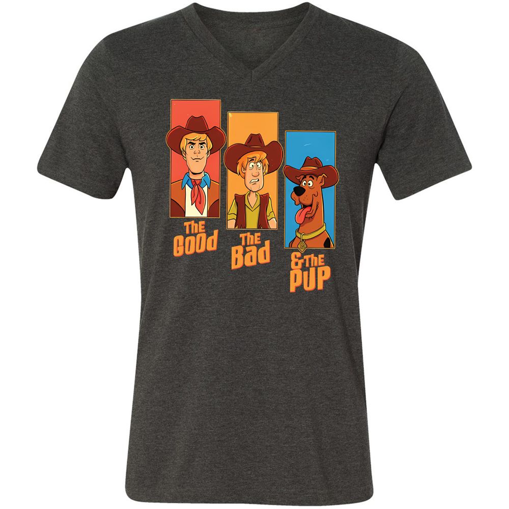 Unisex V-Neck T-Shirt - VZG9VJ8A - Dark Grey Heather - 8