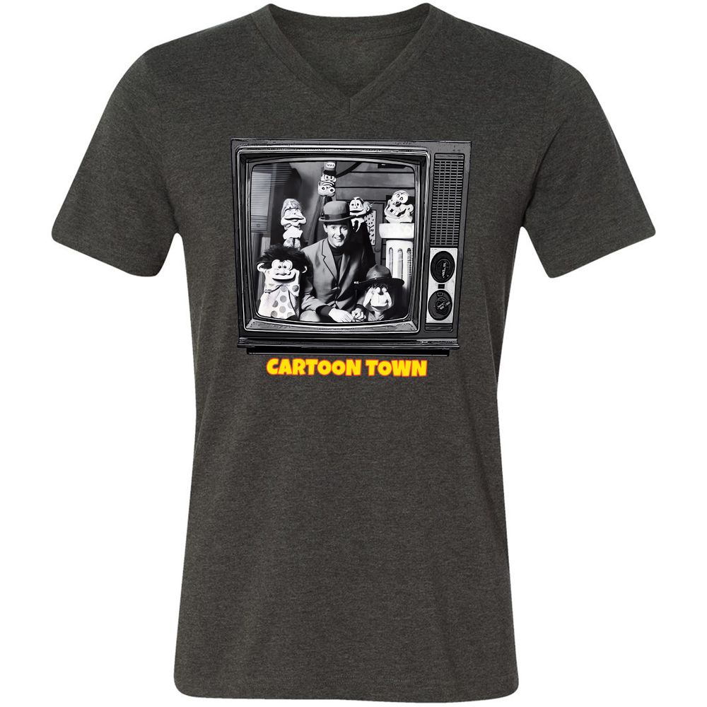 Cartoon Town - Dark Grey Heather - 8