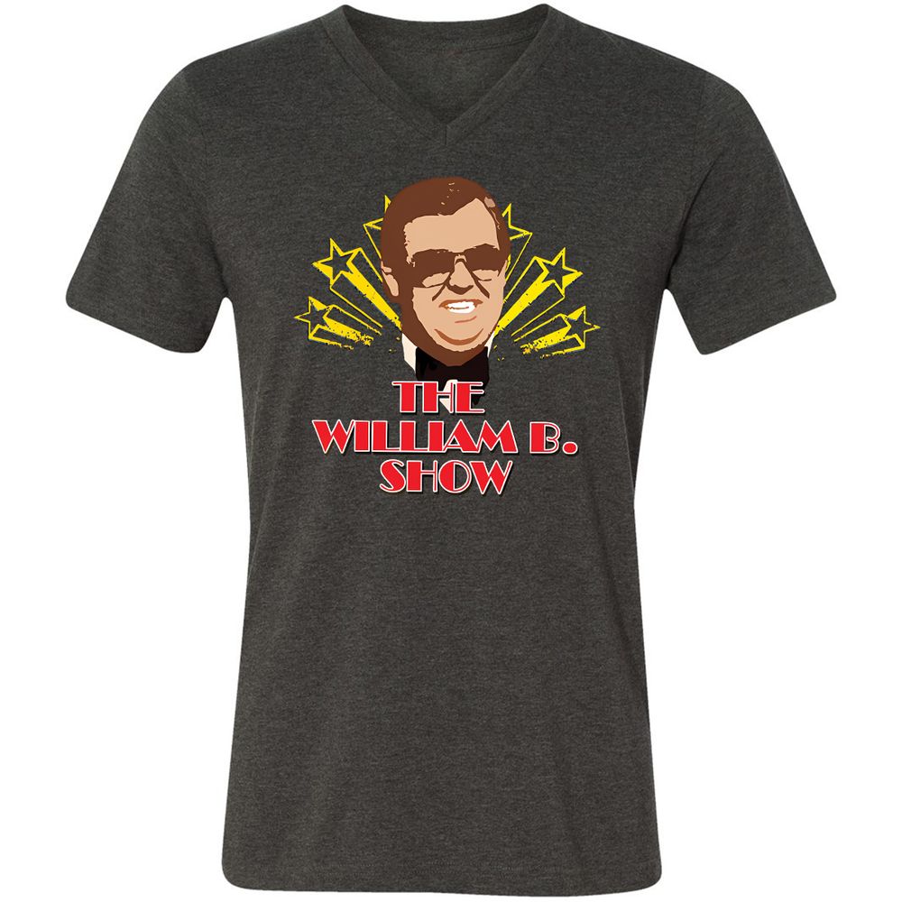 Unisex V-Neck T-Shirt - VN45R217 - Dark Grey Heather - 8