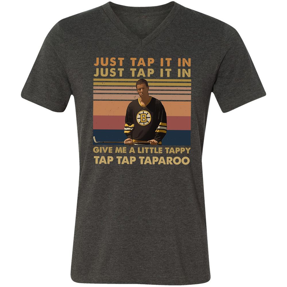 Unisex V-Neck T-Shirt - TKLYJJR4 - Dark Grey Heather - 8