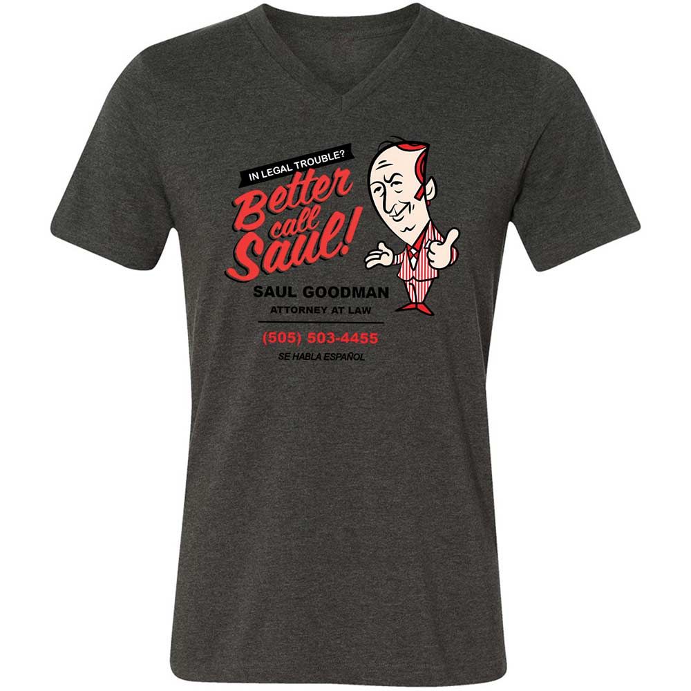 Better Call Saul - Dark Grey Heather - 8