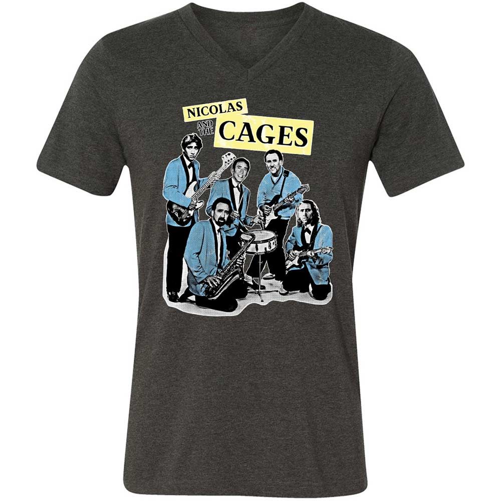 Nicolas and the Cages - Dark Grey Heather - 8