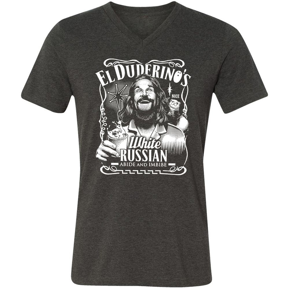 Unisex V-Neck T-Shirt - N6GJN2GX - Dark Grey Heather - 8