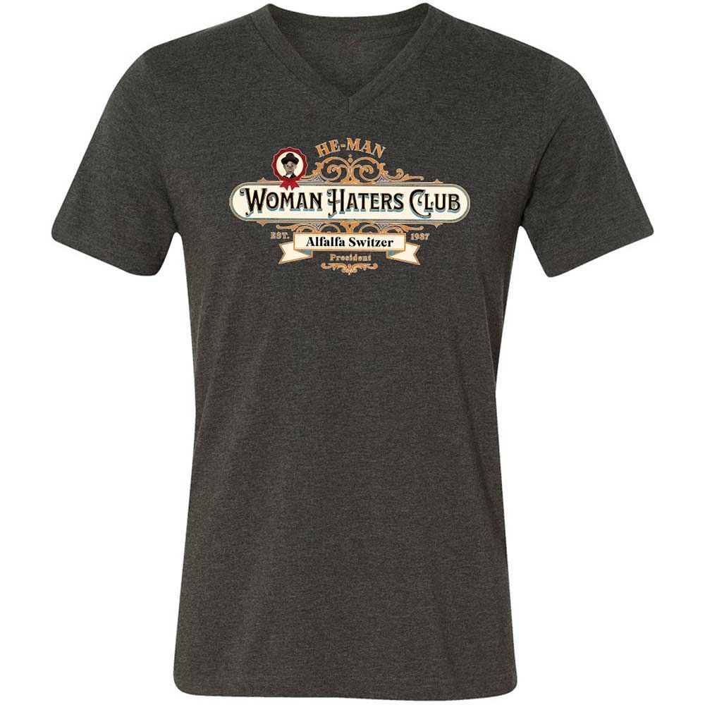 Unisex V-Neck T-Shirt - ZRWKEH1F - Dark Grey Heather - 8