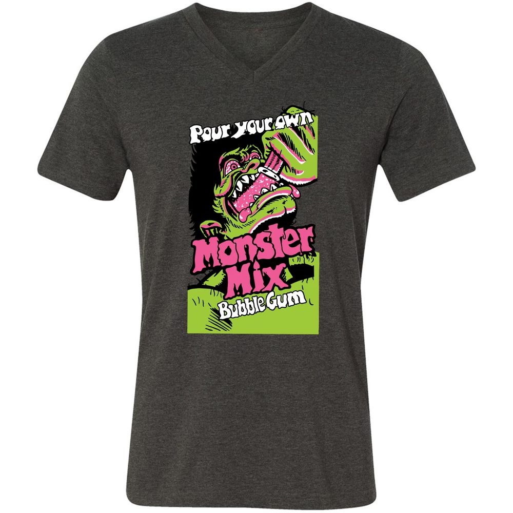 Monster Mix - Dark Grey Heather - 8