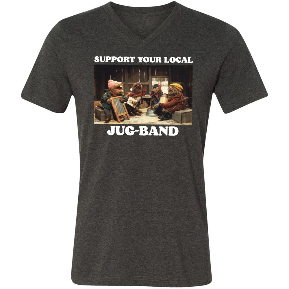 Support Your local - Dark Grey Heather - 8