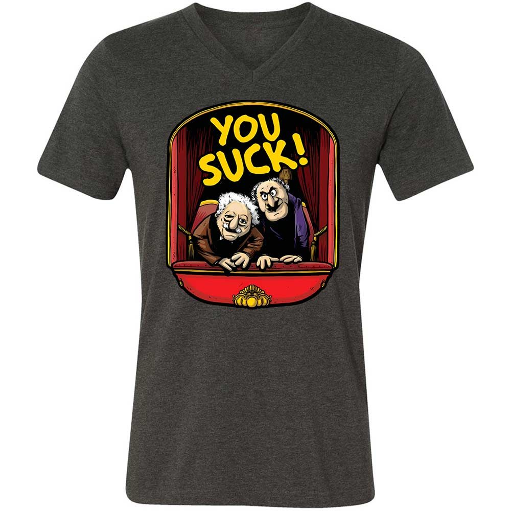 You Suck - Dark Grey Heather - 8