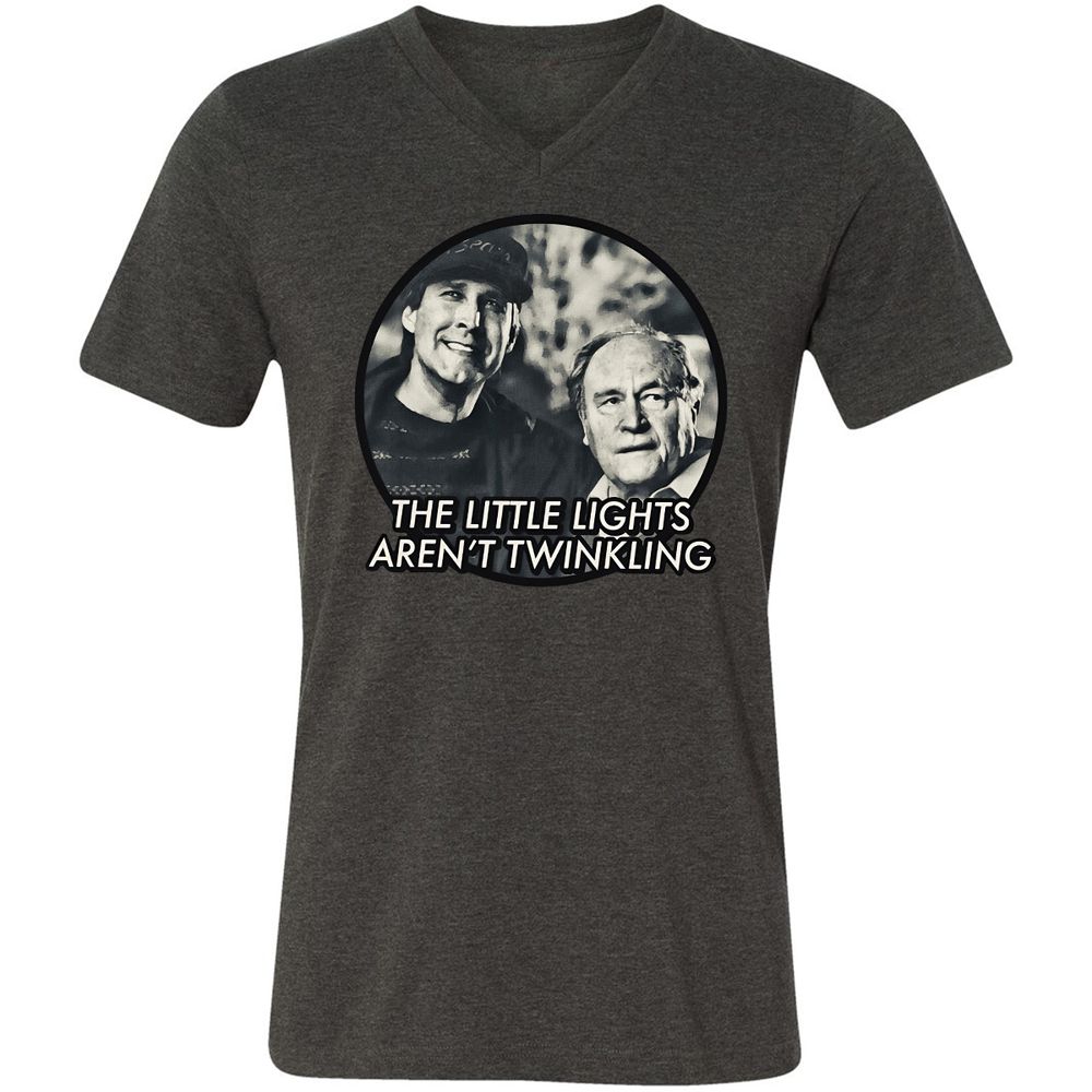 Unisex V-Neck T-Shirt - GHWZSKAA - Dark Grey Heather - 8