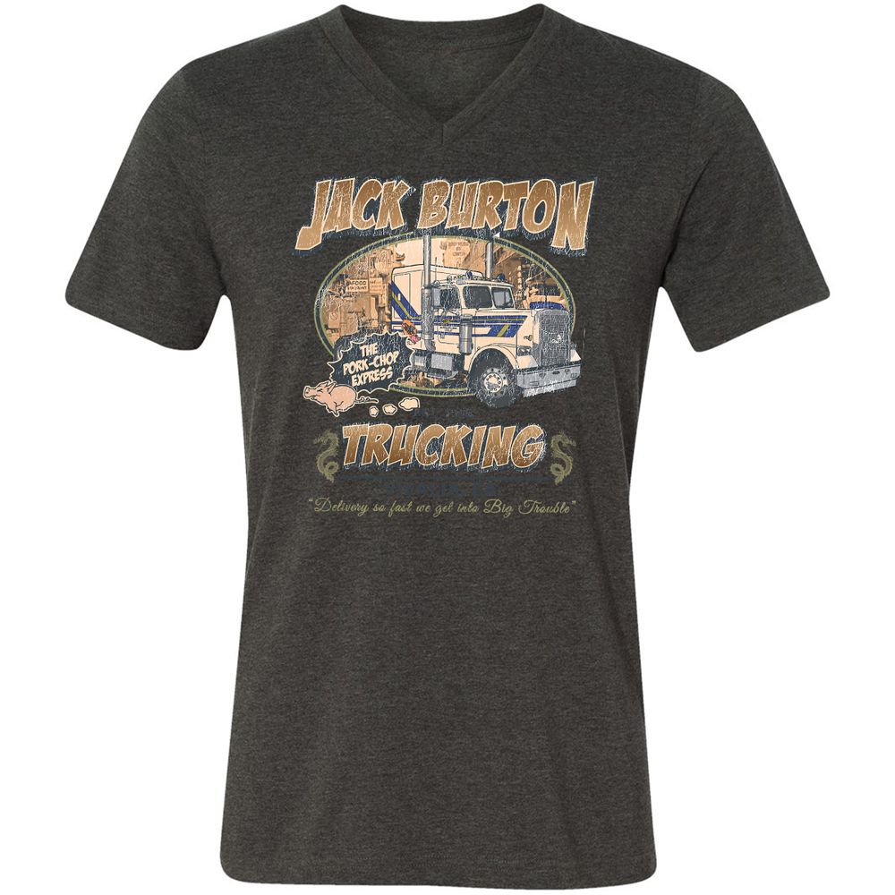 Big Trouble Trucking Company - Dark Grey Heather - 8