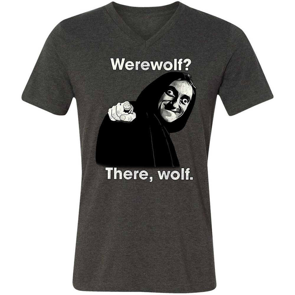 Unisex V-Neck T-Shirt - XG3TZREL - Dark Grey Heather - 8