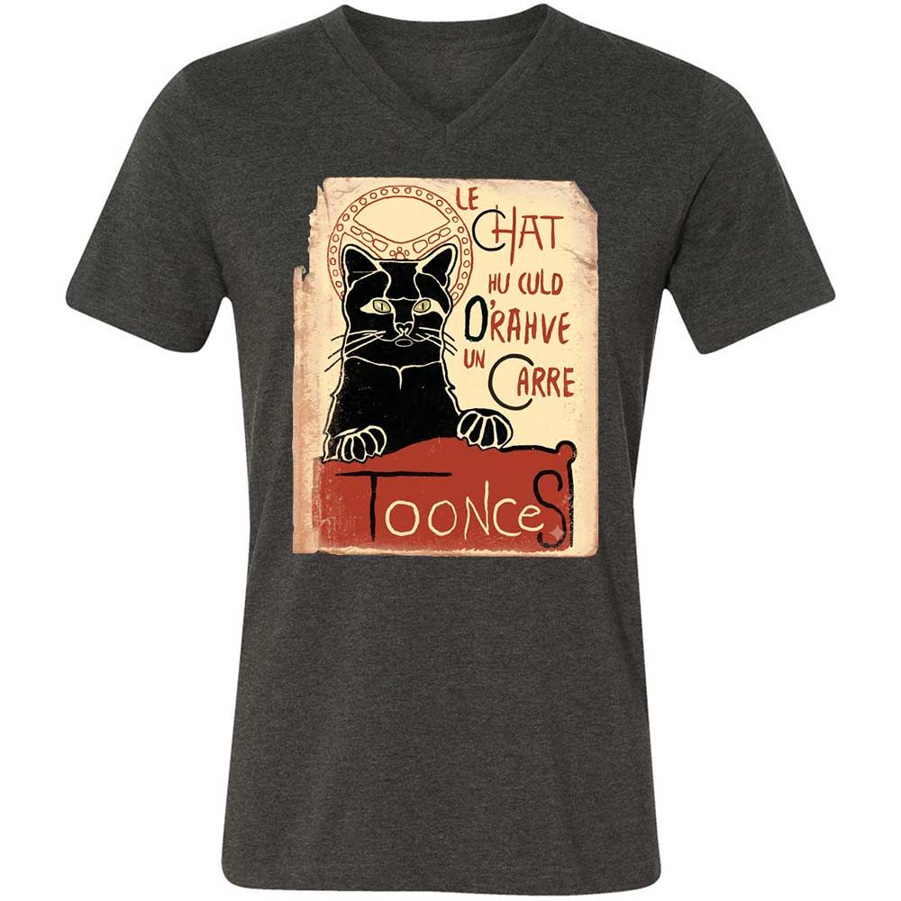 Toonces - Le Chat Noir - Dark Grey Heather - 8