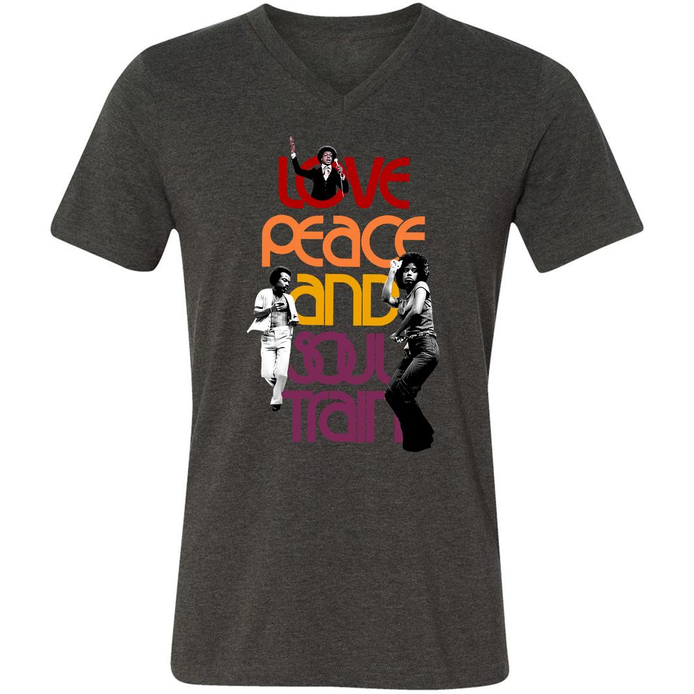 Unisex V-Neck T-Shirt - VNL533L2 - Dark Grey Heather - 8