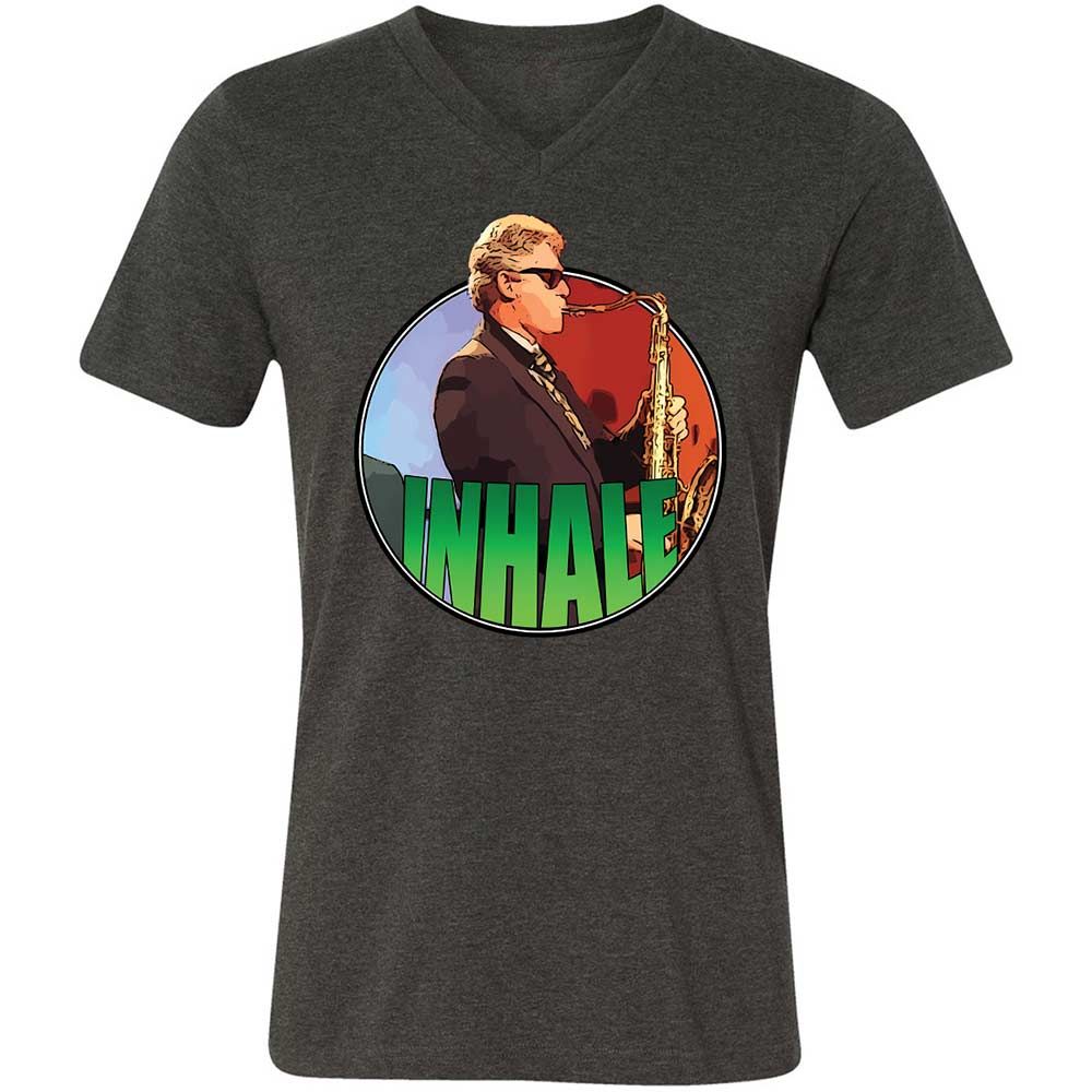 Playing the Saxophone - Dark Grey Heather - 8