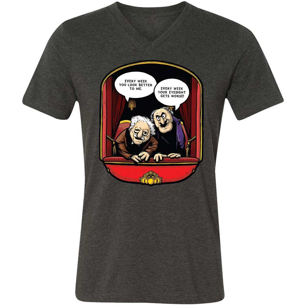 Your eyesight gets worse - Dark Grey Heather - 8
