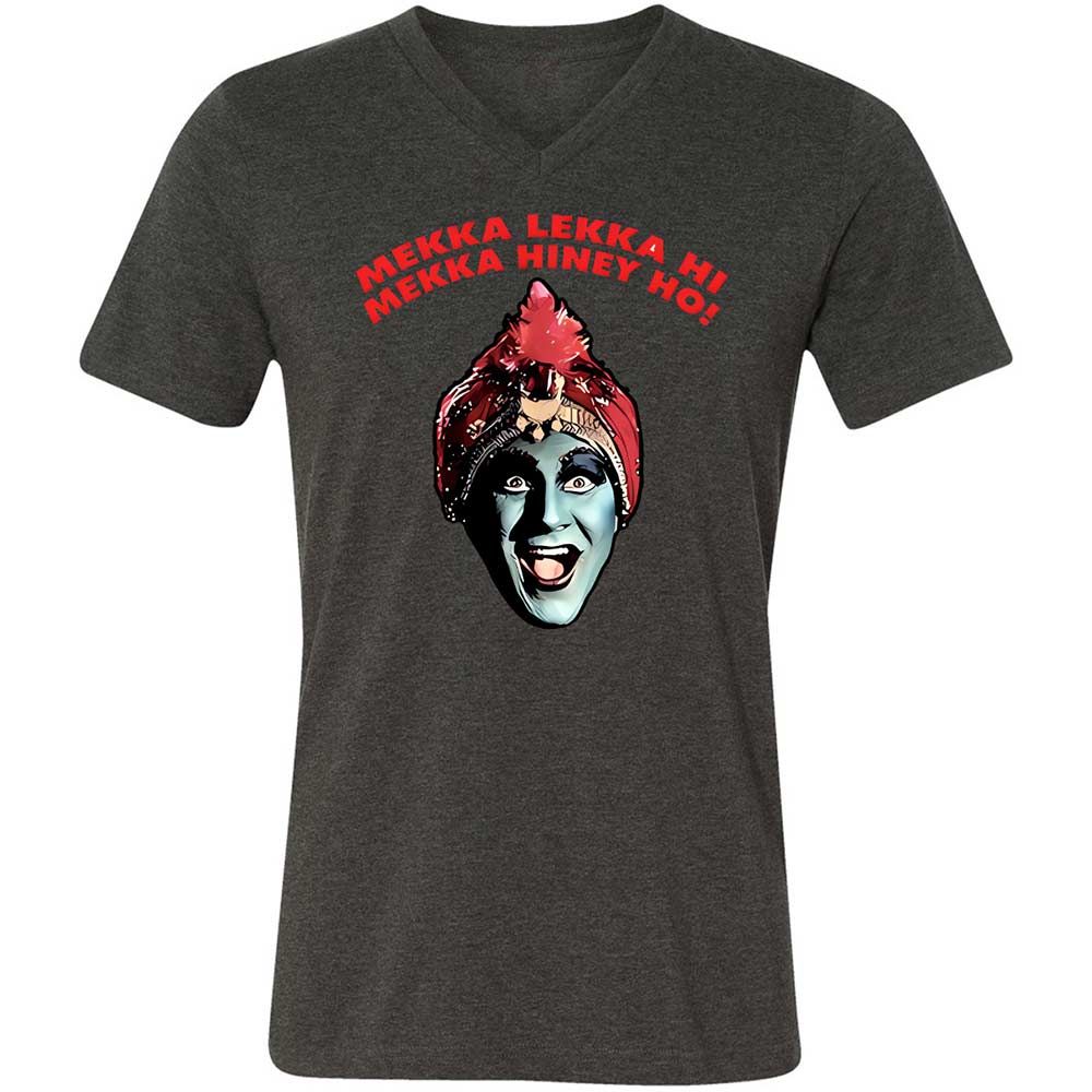 Unisex V-Neck T-Shirt - BLTT27H3 - Dark Grey Heather - 8