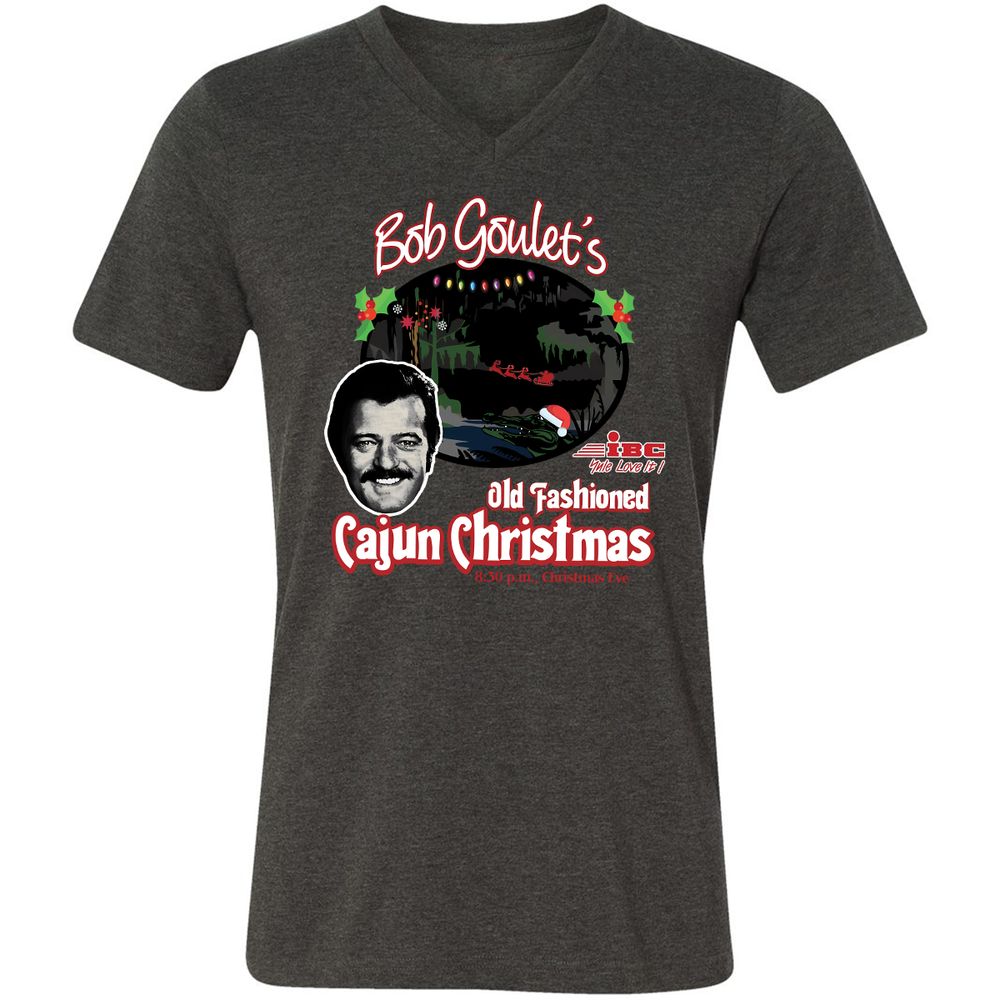 Unisex V-Neck T-Shirt - 9S88ZTGC - Dark Grey Heather - 8