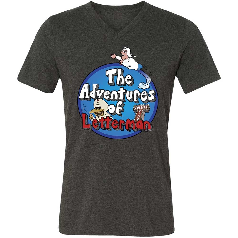 The Adventures of Letterman - Dark Grey Heather - 8