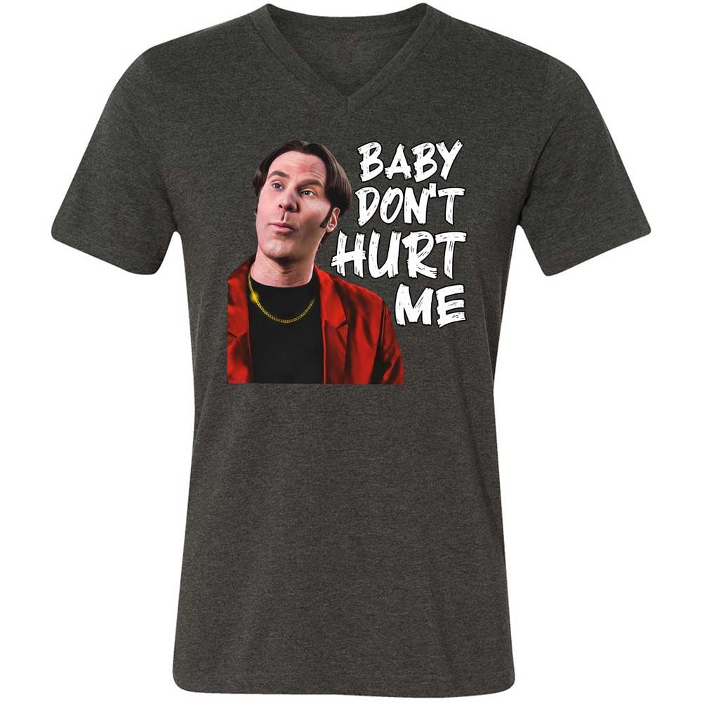 Baby Don't Hurt Me - Dark Grey Heather - 8