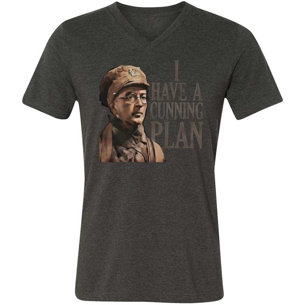 I Have A Cunning Plannn - Dark Grey Heather - 8