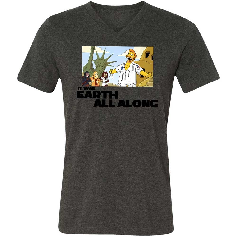 It was Earth all along - Dark Grey Heather - 8