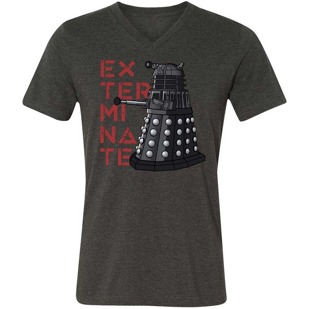 Dalek Exterminate - Dark Grey Heather - 8