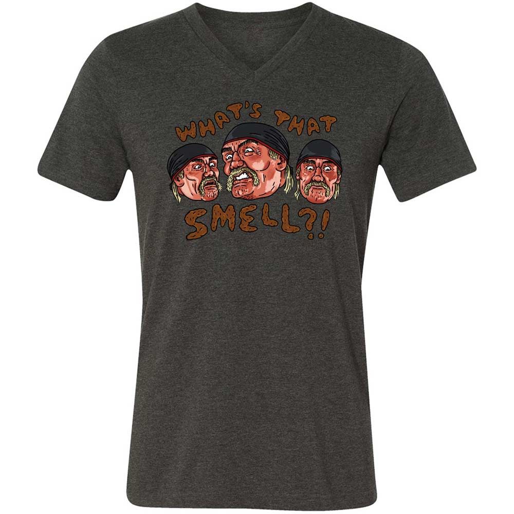 Unisex V-Neck T-Shirt - 49MRUC6C - Dark Grey Heather - 8