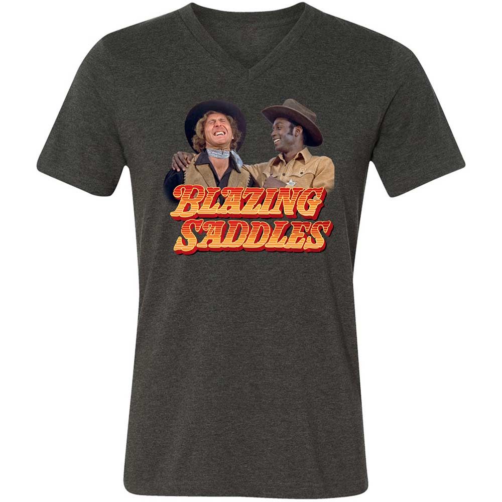 Unisex V-Neck T-Shirt - MMVHQPFW - Dark Grey Heather - 8