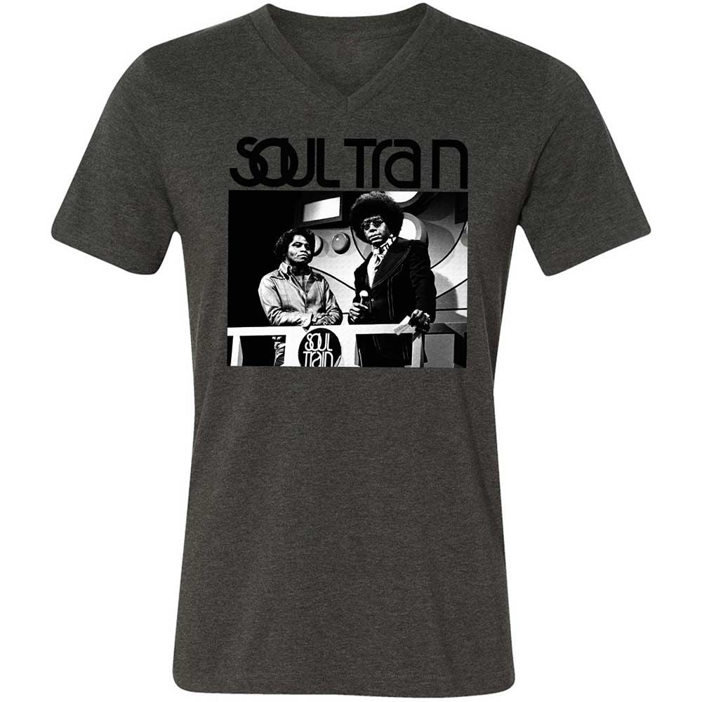Unisex V-Neck T-Shirt - ZE2TW4LG - Dark Grey Heather - 8