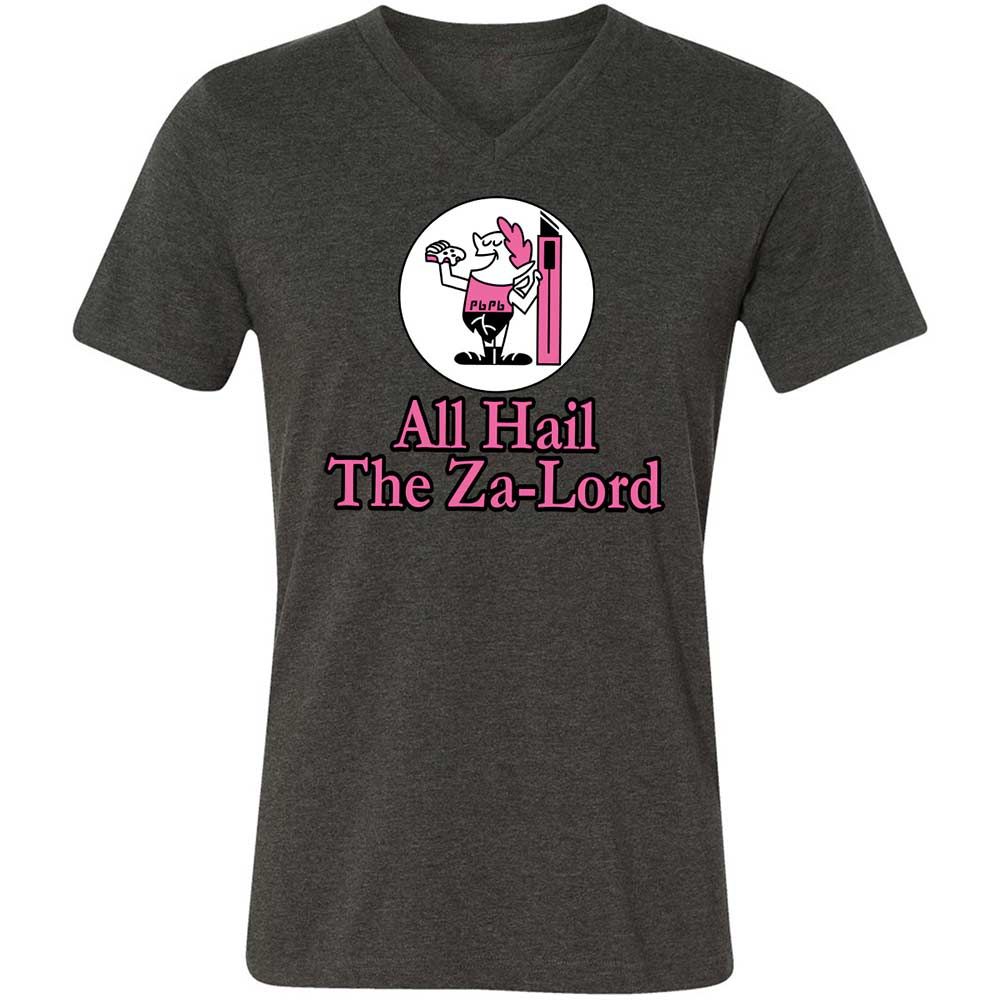 All Hail The Za-Lord - Dark Grey Heather - 8