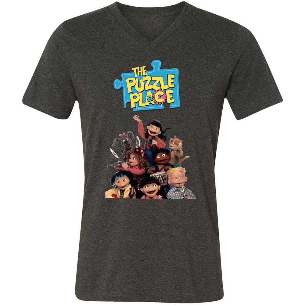 The Puzzle Place - Dark Grey Heather - 8