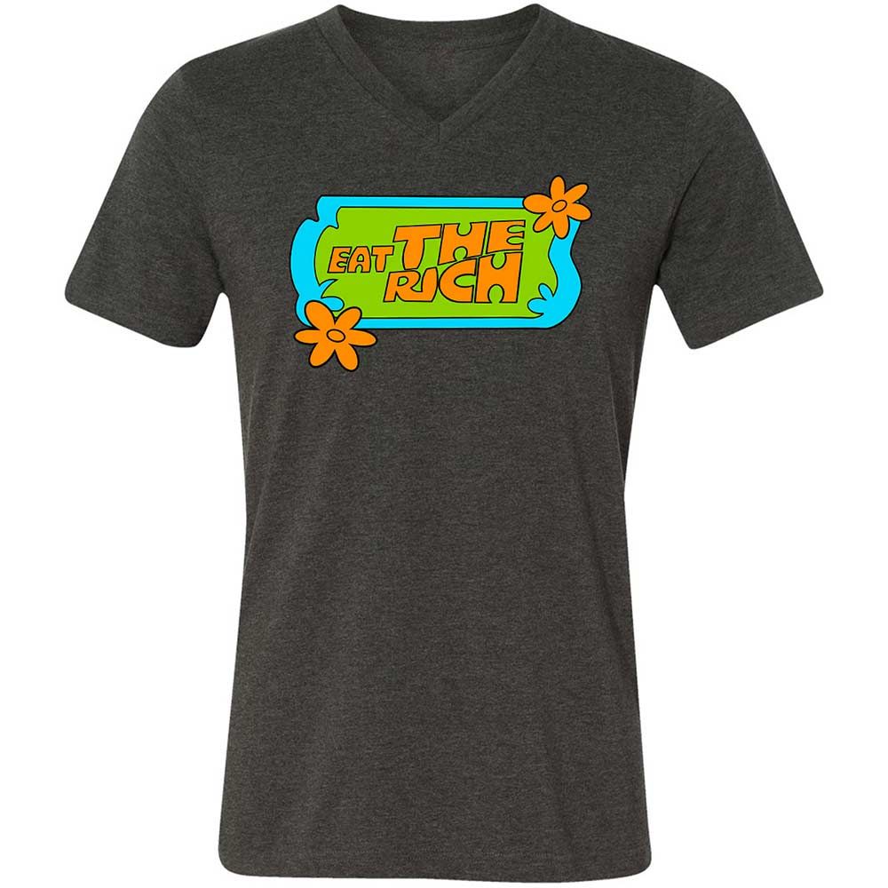 Eat the Rich Mystery - Dark Grey Heather - 8