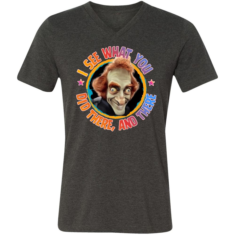 I see what you did there, and there - Dark Grey Heather - 8