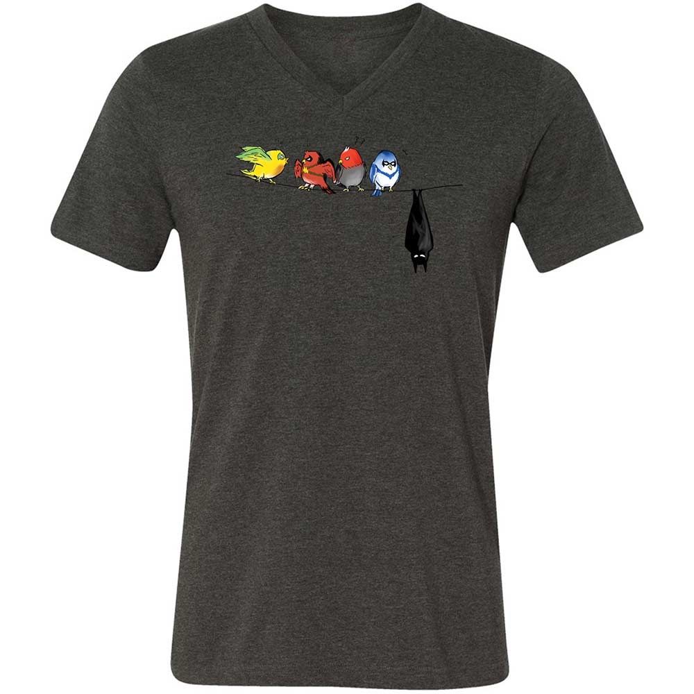 Bat Family - Dark Grey Heather - 8