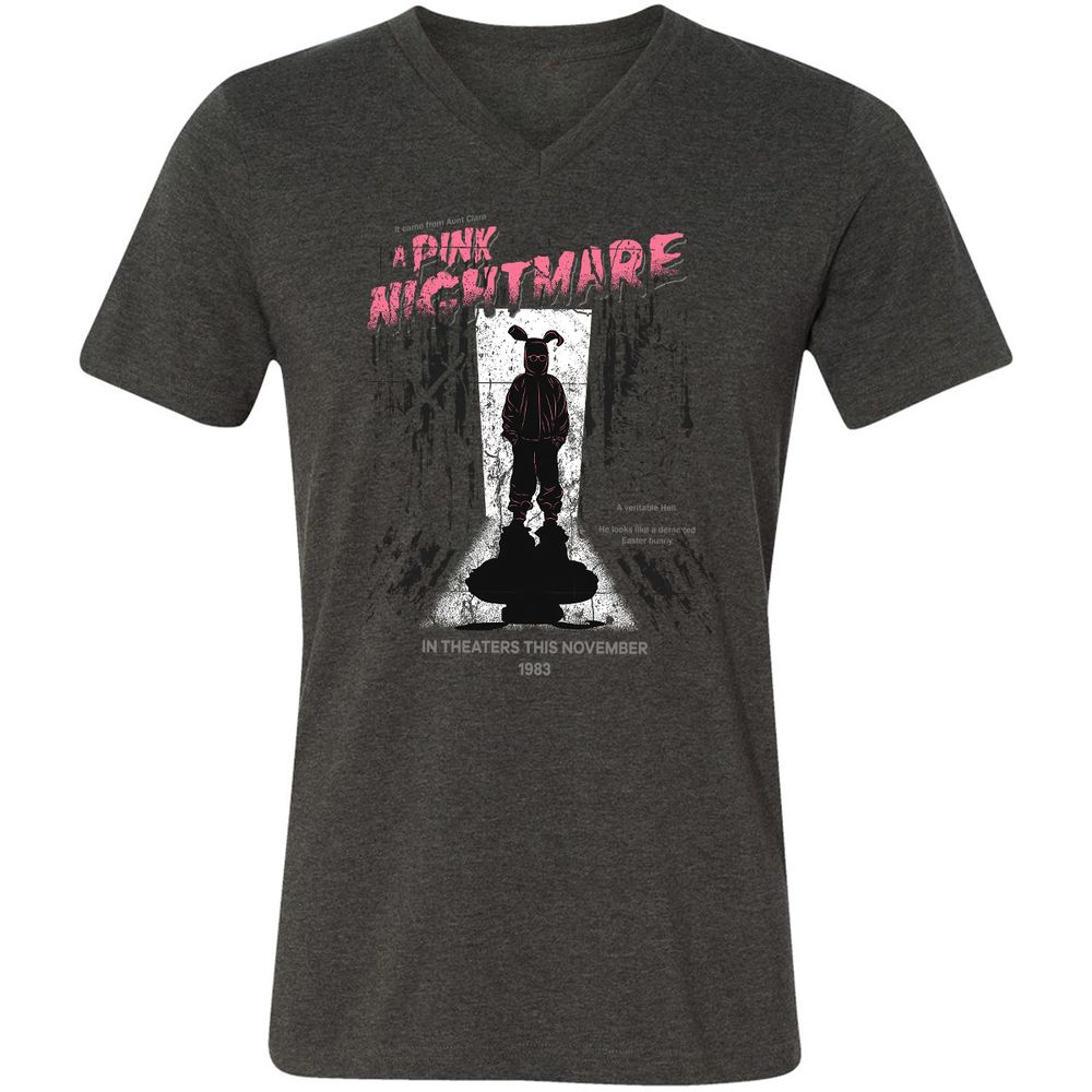 Pink Nightmare - Dark Grey Heather - 8