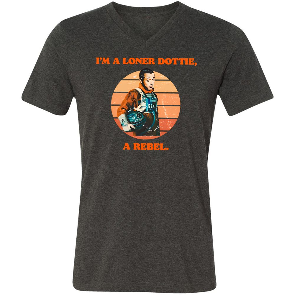 I'm a loner dottie a rebel - Dark Grey Heather - 8