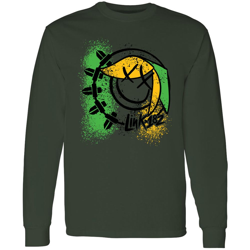 Long Sleeve T-Shirt - F9DJ3FSX - Forest Green - 8