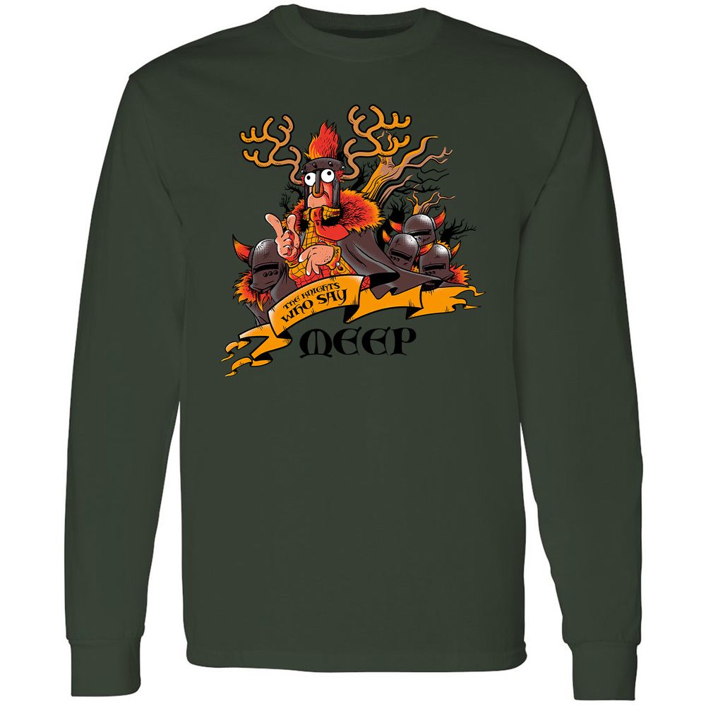 Long Sleeve T-Shirt - 72VG8XGK - Forest Green - 8
