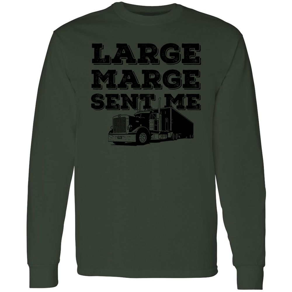 Long Sleeve T-Shirt - F2DF6MXV - Forest Green - 8